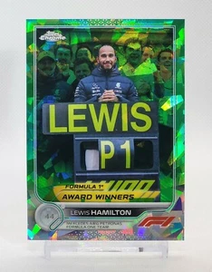 2022 Topps Chrome Sapphire F1 Lewis Hamilton Green #198 Mercedes-AMG 59/75 - Bild 1 von 3