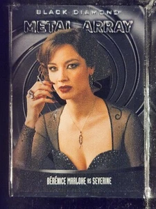 Berenice Marlohe as Severine 2023 UD Black Diamond James Bond #M-23 Metal Array - Picture 1 of 1