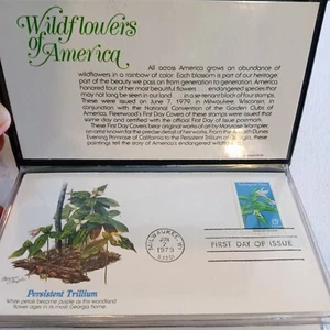 Maryrose Wampler Wildflowers of America Fleetwood FDC #54874B 1979 Milwaukee, WI - Picture 1 of 7