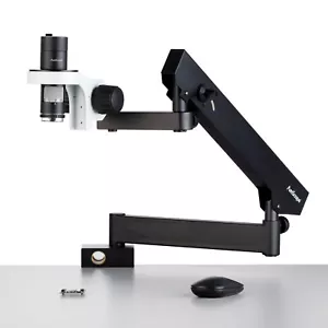 AmScope 10-280X polarisierendes 2,1MP HDMI Hand-LED-Mikroskop mit Gelenkarm - Bild 1 von 7