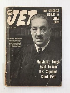 JET Magazine Thurgood Marshall Aug 24, 1967 U.S. Supreme Court / NAACP Congress - Imagen 1 de 4