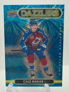 2021-22 Upper Deck Series 1 Dazzlers Blue DZ-14 Cale Makar Colorado Avalanche - Picture 1 of 2