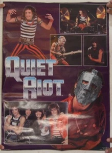 Quiet Riot Poster Collage 20x28 Bang Your Head - Picture 1 of 1