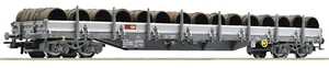 ✅Roco 76591 - SBB Metal Coil Transport Cart - Picture 1 of 3