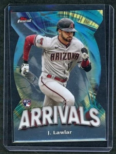 2024 Topps Finest Arrivals Die-Cut Jordan Lawlar Insert - Picture 1 of 2