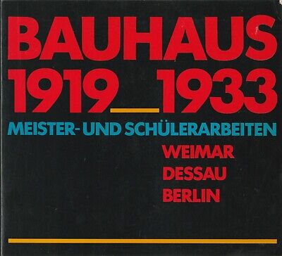 BAUHAUS Works By Masters And Students Weimar Dessau Berlin Modernist Design RARE • 101.19$