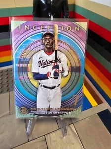 2022 Bowman Inception Cristhian Vaquero Washington Nationals #5 - Bild 1 von 2