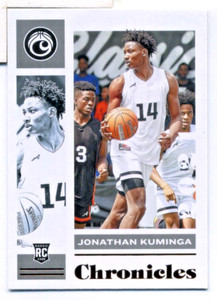 2021-22 Panini Chronicles Draft Picks Orange #5 Jonathan Kuminga