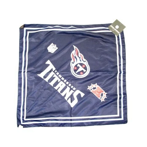 NFL Tennessee Titans Jersey Bandanna Rally Towel 24" x 24" Cover