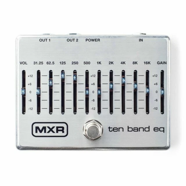 MXR M108S Ten Band EQ Guitar Effects Pedal