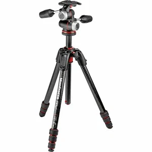 Manfrotto 190go! M-Series Tripod w/ Manfrotto MHXPRO-3W X-PRO 3-Way Tripod Head - Picture 1 of 10