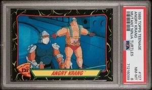 Topps Teenage Mutant Ninja Turtles 1989 #127 Angry Krang POP 1 ninguno superior - Imagen 1 de 2