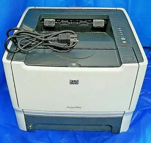 HP LASER JET P2015D B/W WORK GROUP MONOCHROME LASER PRINTER, W/ DUPLEX - Picture 1 of 5