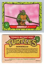 Donatello #16 - Teenage Mutant Hero Turtles 1990 Topps Trading Card