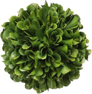 A&B Home 4" Faux Boxwood Topiary Ball Botanical/Green