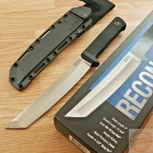 Cold Steel Recon Fixed Knife 7" VG-10 San Mai Steel Blade Rubber Handle - Picture 1 of 12
