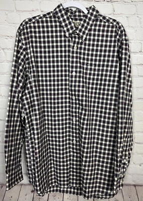 Duluth Trading Mens Long Sleeve Multicolor Plaid Button Down Shirt, sz L, EUC - Image 1 of 4