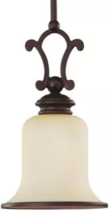 Sea Gull Lighting 61145BLE-814, Acadia 1-Light Energy Star Title 24 Mini Pendant - Picture 1 of 8