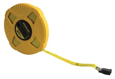 STANLEY® Alat Tangan - Pita Ukur Gentian Kaca Tertutup 30m (Lebar 13mm) - Image 1 of 4