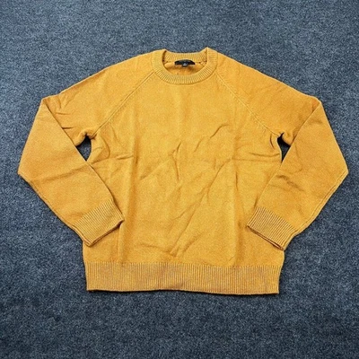 Acogedor suéter esencial BANANA REPUBLIC para hombre talla M hierba dorada Foto 1 de 4