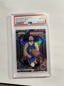2023-24 Prizm Monopoly Stephen Curry PS8 SP All Star Dice Prizm PSA 8 Mint B3 - Picture 1 of 2