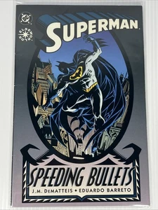 Superman Speeding Bullets #1 Eduardo Barreto primera impresión DC 1993 casi nuevo cuadrado - Imagen 1 de 12