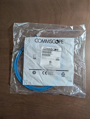 (box  of 50)Commscope Cat 6 Cable Small Diameter LSZH/CM 10'  CO166S2-0ZF010 - Image 1 of 4