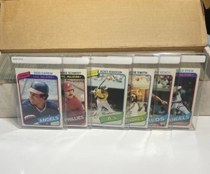 1980 Topps Baseball COMPLETE Set (726) - Rickey Henderson Rookie -EX-NM - Picture 1 of 10