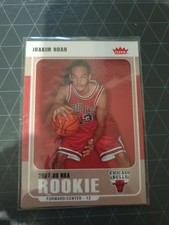 2007-08 Fleer Rookie card #222 Joakim Noah GLOSSY