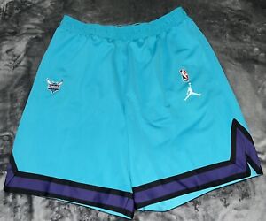 2XL Nike NBA Jordan Charlotte Hornets Player Issued Shorts