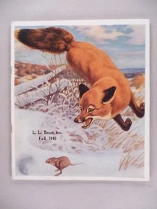 L.L. Bean CATALOG - Fall, 1940 ~~ hunting, fishing, camping, etc. - Bild 1 von 4