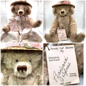 Barbara's Originals Honigtasse Bären handgefertigt zweite Ausgabe Esmaralda 18" groß - Bild 1 von 10