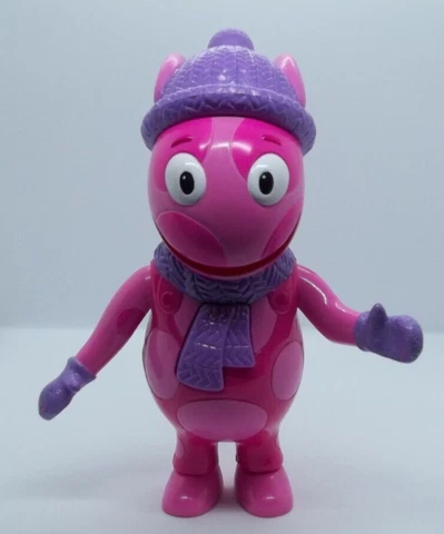 Mattel Backyardigans 7” Uniqua Artic Explorer Talking Singing ~ Works Cover