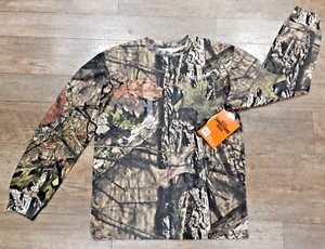 Field & Stream Camouflage Mossy Oak Long Sleeve T-Shirt  All Over Print Men's M - Picture 1 of 6