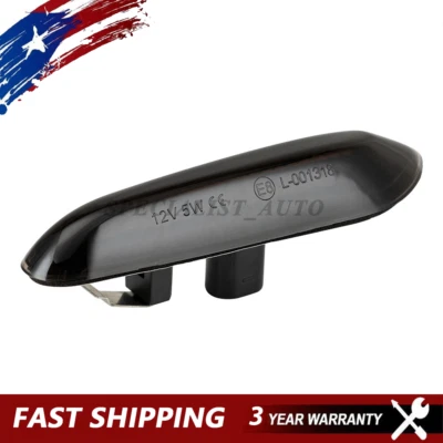 2 piezas para BMW 328i ahumado LED marcador lateral guardabarros luz señal de giro secuencial lámpara Foto 1 de 4