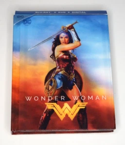 Wonder Woman (Blu-ray & DVD, 2017) Target Exclusive Lenticular DigiBook - Picture 1 of 5