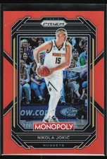 2022-23 Panini Prizm Monopoly Orange Nikola Jokic 088/124 Denver Nuggets #22