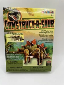 Construct-A-Saur Stegosaurus - Build Your Own Walking Dinosaur Model NEW - Picture 1 of 6