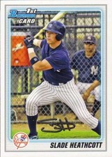 2010 Bowman Prospects #BP95 Slade Heathcott Yankees NM-MT 
