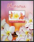 Marshall Islands Flowers Stamps 2019 MNH Plumeria Nature Flora 1v S/S