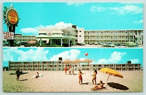 Nags Head NC~Sea Oatel~Dareolina Cove Restaurant~Bathing Beauties on Beach~1980 - Picture 1 of 2