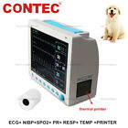 Moniteur de patients vétérinaires signes vitaux machine de soins intensifs utilisation animale avec imprimante FEP