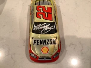 KURT BUSCH AUTOGRAPHED 2011 DODGE SHELL PENNZOIL FLASHCOAT DIECAST & CARD - Picture 1 of 18