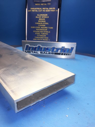 6063 T52 Aluminum Rectangle Tube - 1" X 3" X 36" Length, 1/8" Wall Thickness 2 thumbnail image