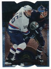 TREVOR LINDEN 1997/98 LEAF #197 FRACTAL MATRIX DIE CUT CANUCKS SP RARE $15