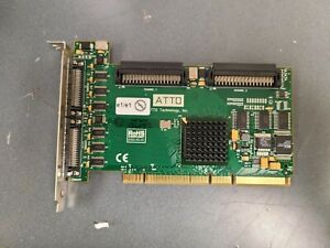 ATTO ExpressPCI UL4D Dual-channel Ultra320-to-PCI-X SCSI Card for MAC & PC