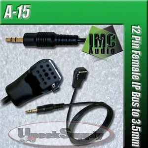 Pioneer 3,5 mm AUX-EINGANG AUDIOKABEL MP3 iPod CD-RB10 CD-RB20 iB100 iP-BUS 12-PIN - Bild 1 von 1