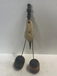 - Vintage Volkskunst Primativ Spielzeug Afrikanischer Stamm Holz Handgeschnitzt Skulptur - Bild 1 von 10