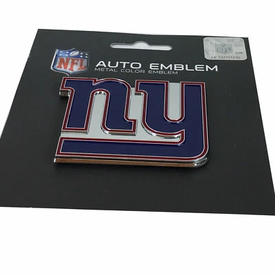 New York Giants NFL 3-D emblema automático de metal Foto 1 de 3