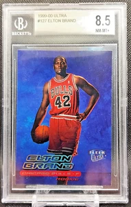 Elton Brand ROOKIE 1999-00 Fleer Ultra #127 BGS 8.5  - Picture 1 of 2
